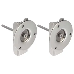 Bathroom Grab Bar Mounting Brackets, Pair Packed