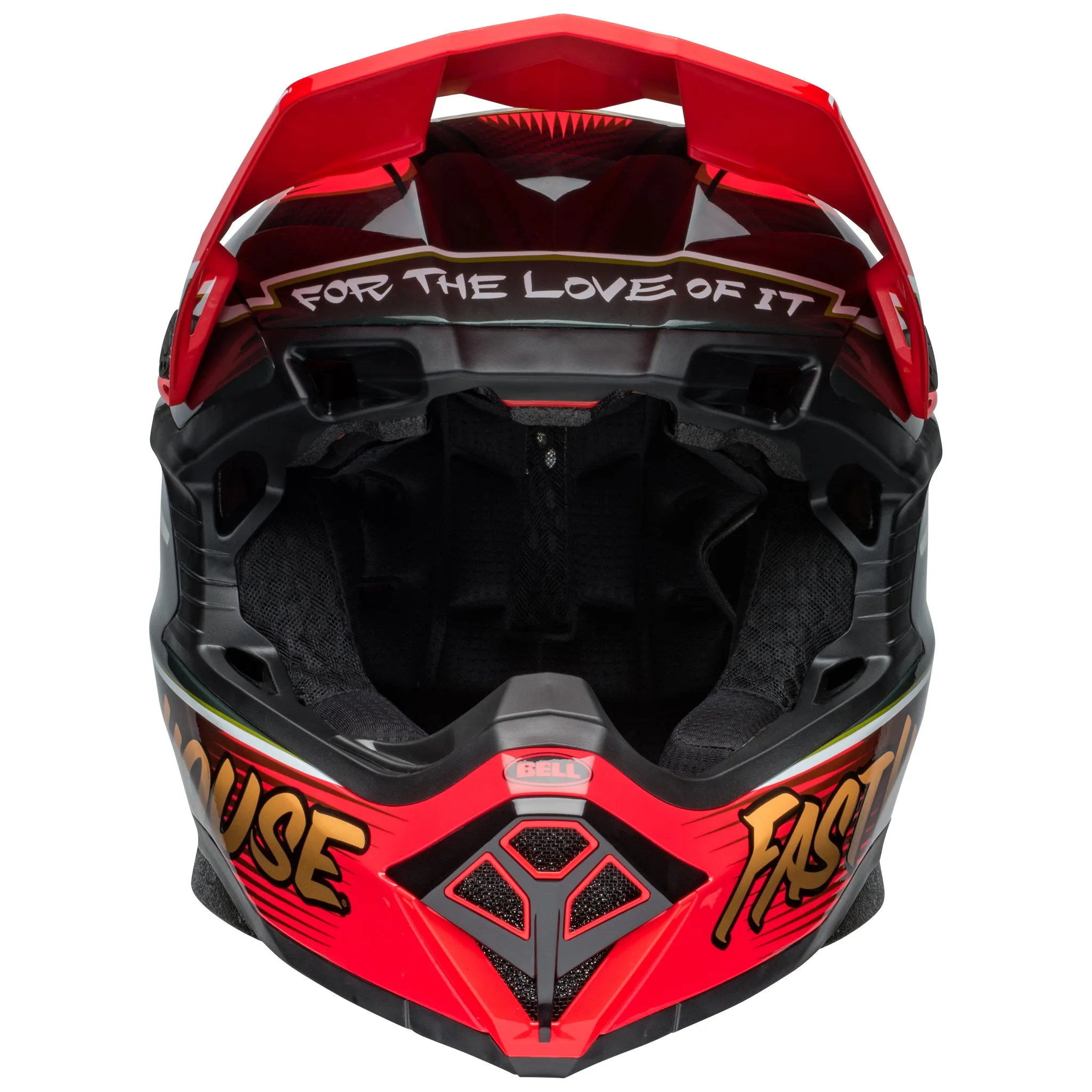 Bell Moto-10 Spherical MIPS Motocross Helmet DITD Red Gold