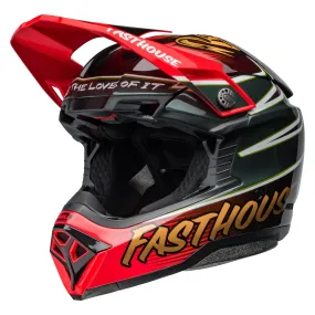 Bell Moto-10 Spherical MIPS Motocross Helmet DITD Red Gold