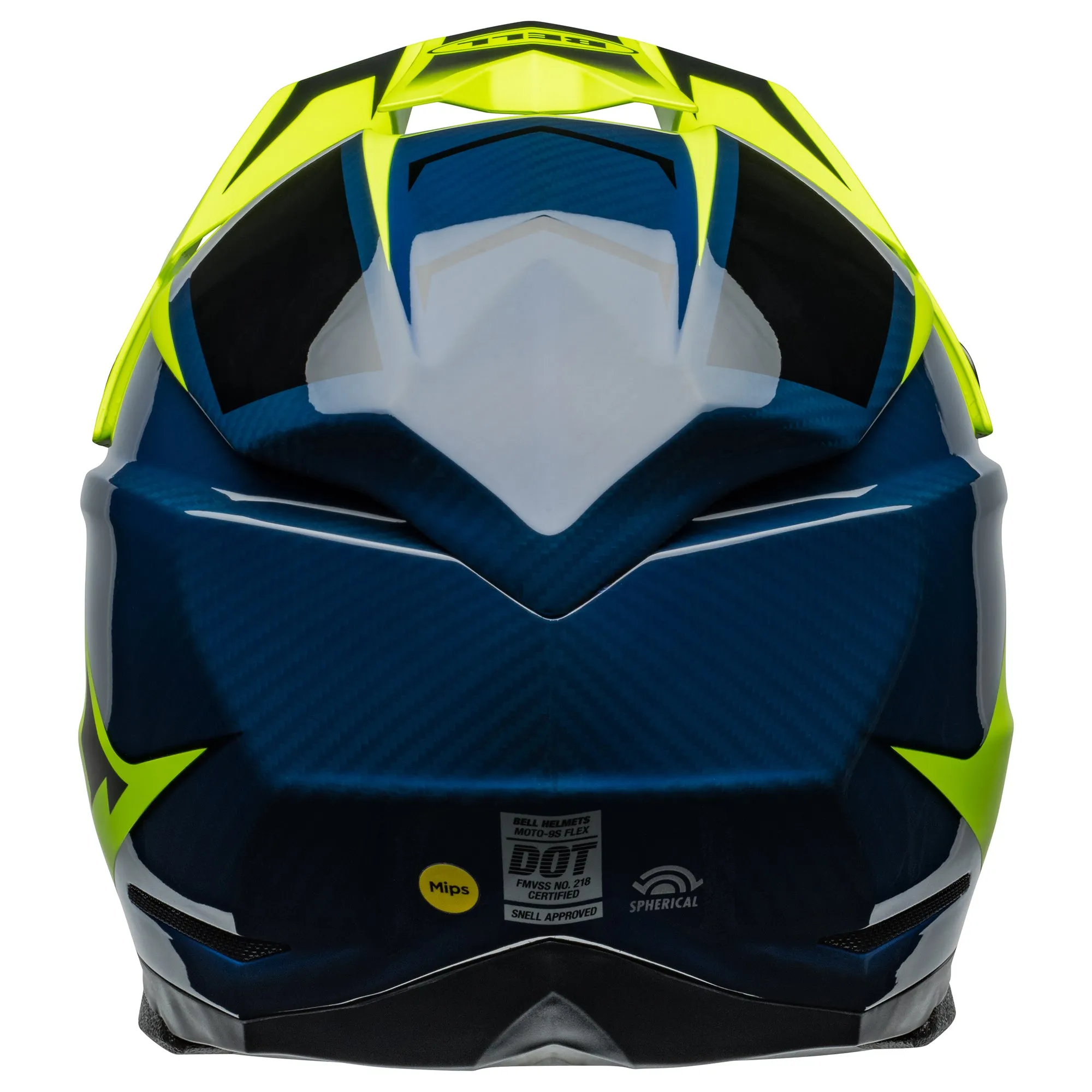 Bell Moto-10 Spherical MIPS Motocross Helmet Sliced Retina Blue