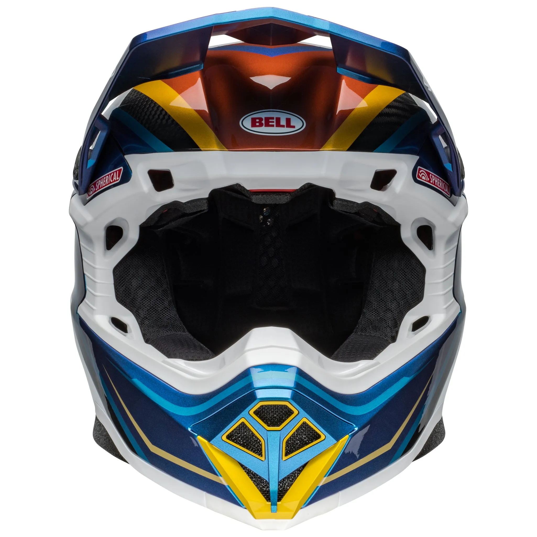 Bell Moto-10 Spherical MIPS Motocross Helmet Tomac White Gold