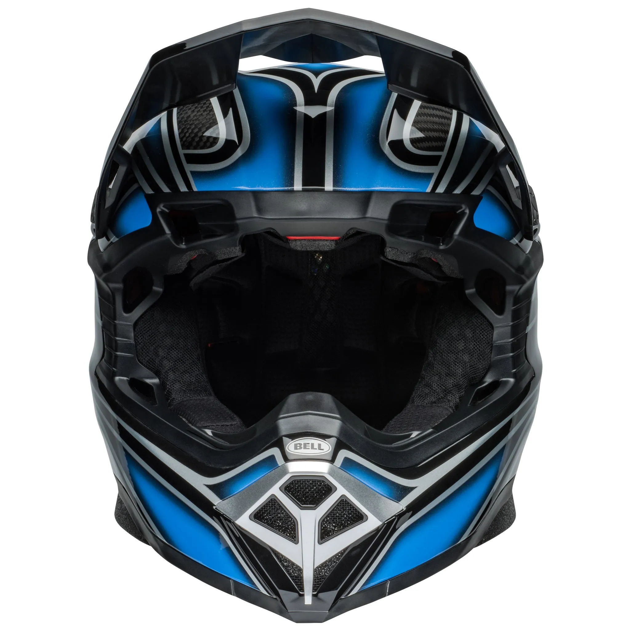 Bell Moto-10 Spherical MIPS Motocross Helmet Webb Marmont Blue