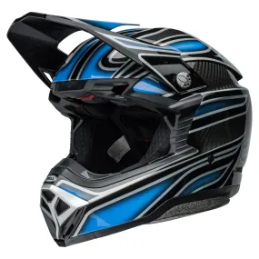 Bell Moto-10 Spherical MIPS Motocross Helmet Webb Marmont Blue