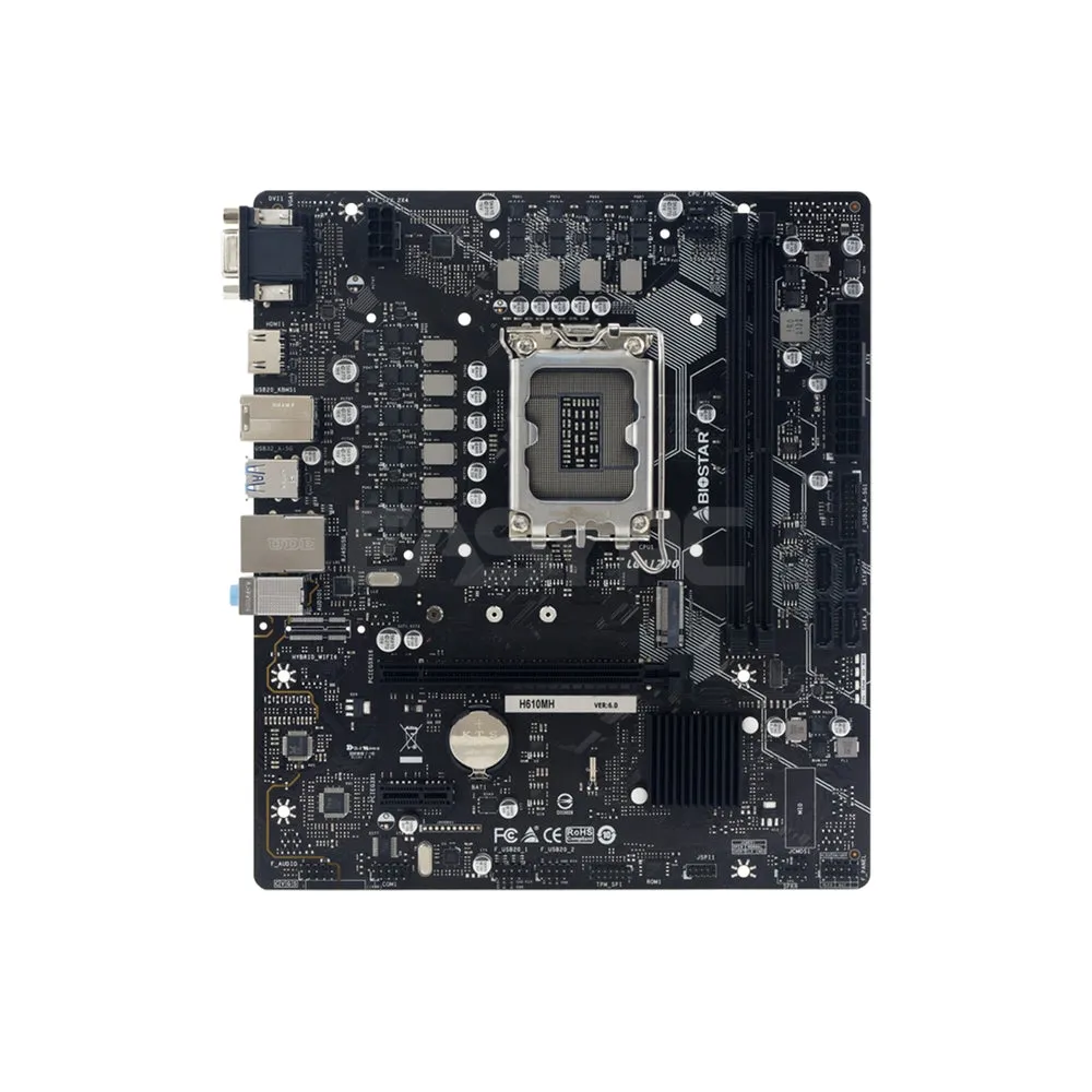 Biostar H610MH Socket LGA 1700 Ddr4 Motherboard