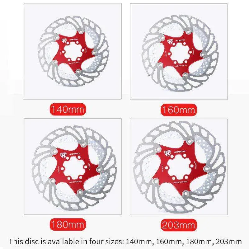 Braking Discs Brake Pads Brake Rotor Cooling For MTB Road Bike
