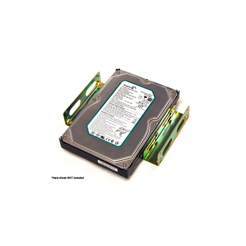 Bytecc Bracket-35525 3.5 Inch H.D.D. Mounting Bracket Universal Adaptor For 5.25" Drive Bay or Enclosure