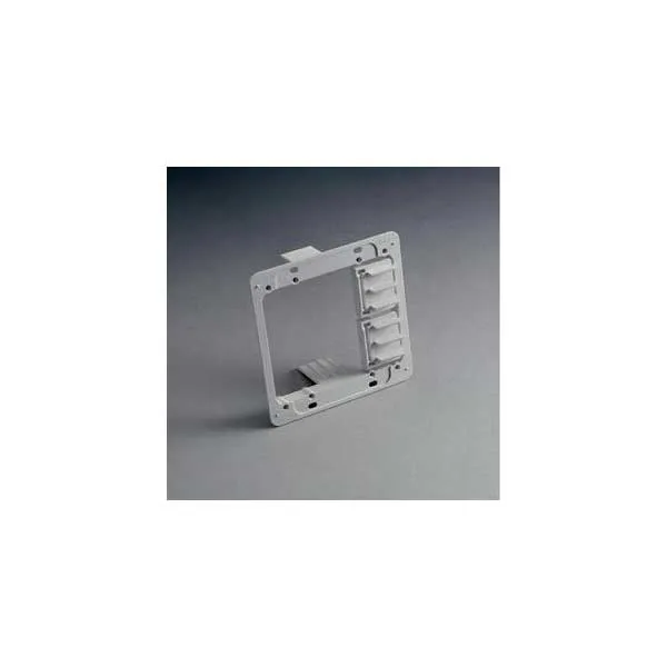 Caddy MPAL2 Plastic Dual Gang Mounting Plate