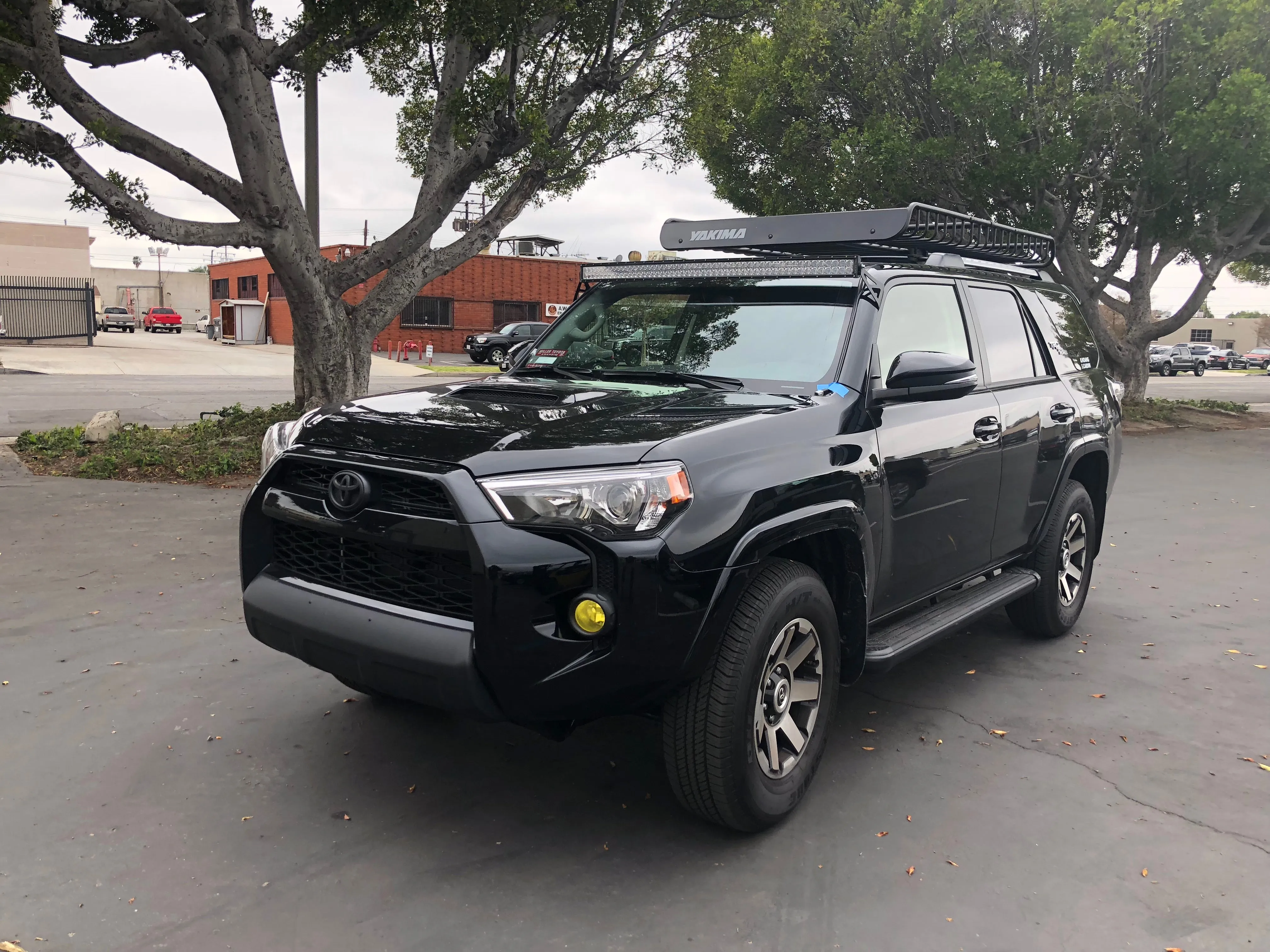 CALI RAISED LED 2003-2022 Toyota 4Runner 52" Curved LED Light Bar Roof Mounting Brackets