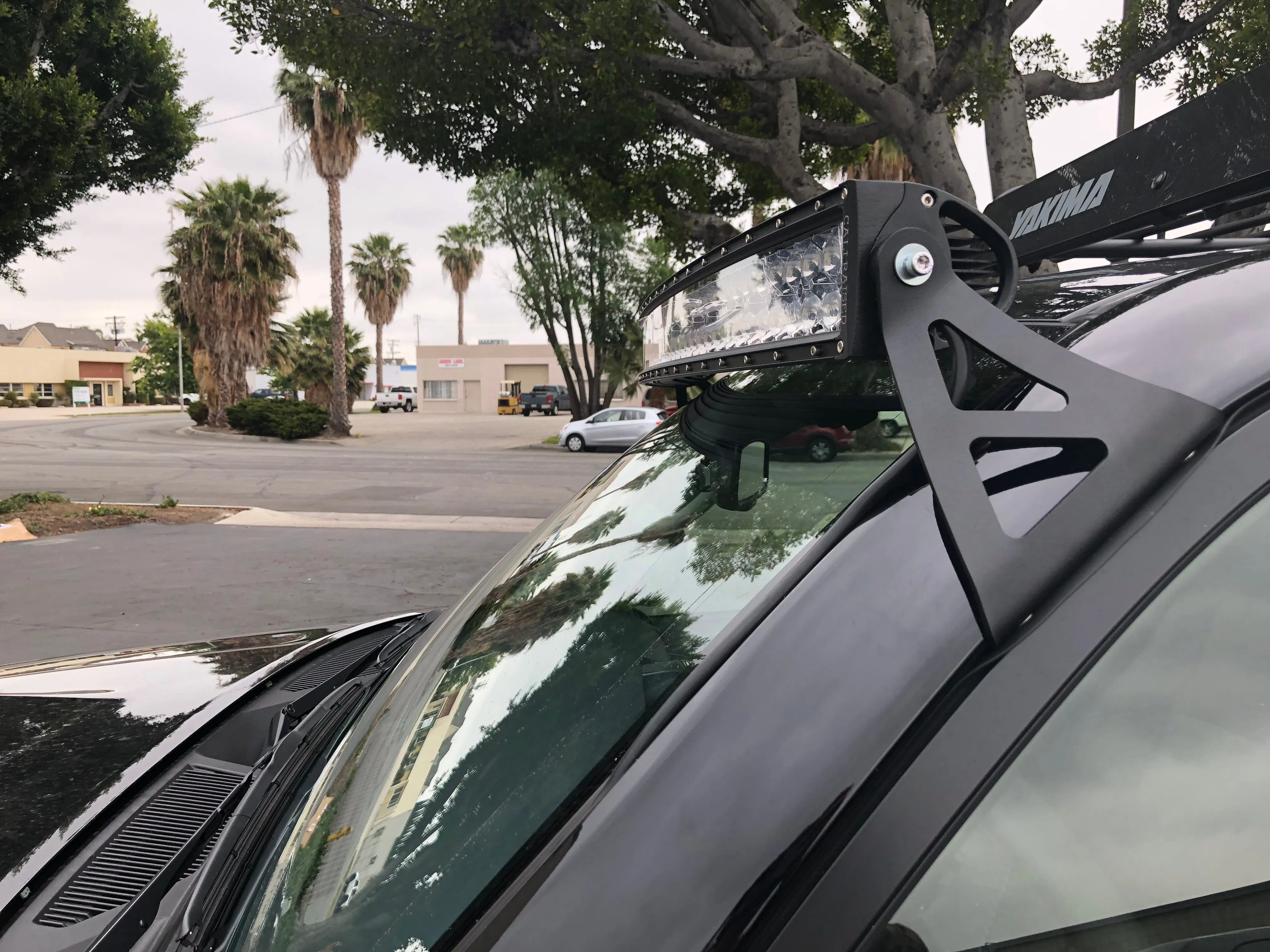 CALI RAISED LED 2003-2022 Toyota 4Runner 52" Curved LED Light Bar Roof Mounting Brackets