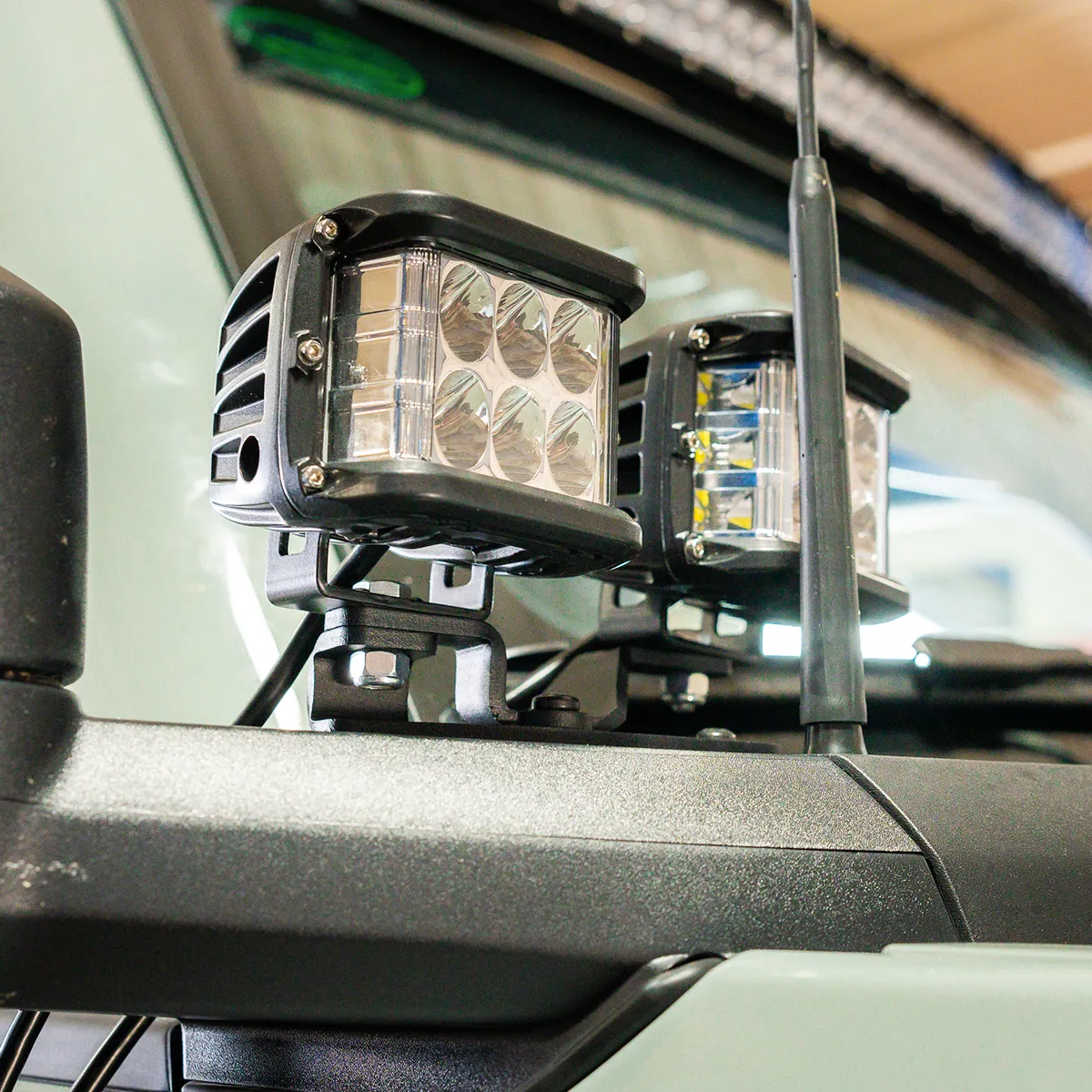 CALI RAISED LED Ditch Light Mount Fits 2021  Ford Bronco Raptor