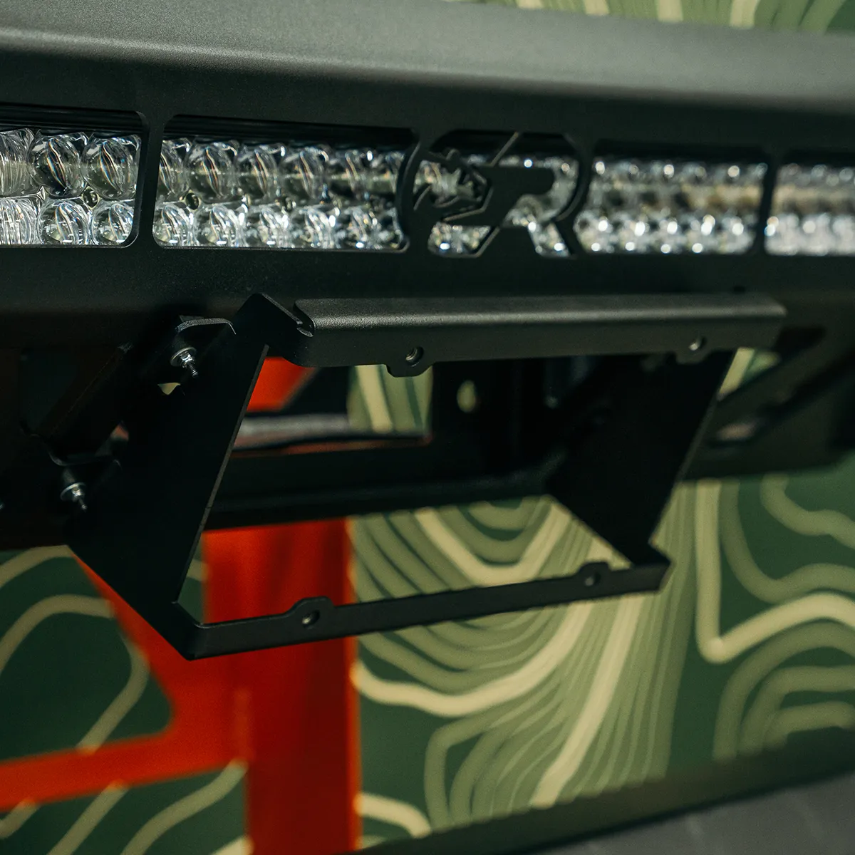 Cali Raised LED Stealth Bumper License Plate Mount