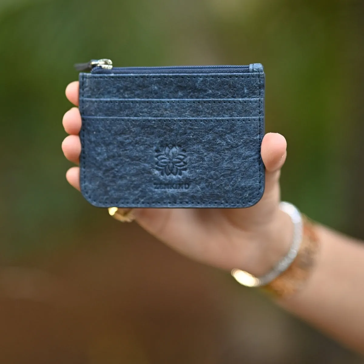 Card Wallet | 1 Cash 2 Card Holders | Coconut Leather | Light Weight | Unisex