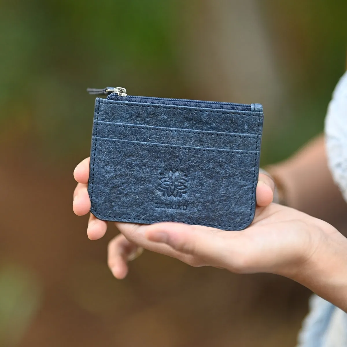 Card Wallet | 1 Cash 2 Card Holders | Coconut Leather | Light Weight | Unisex