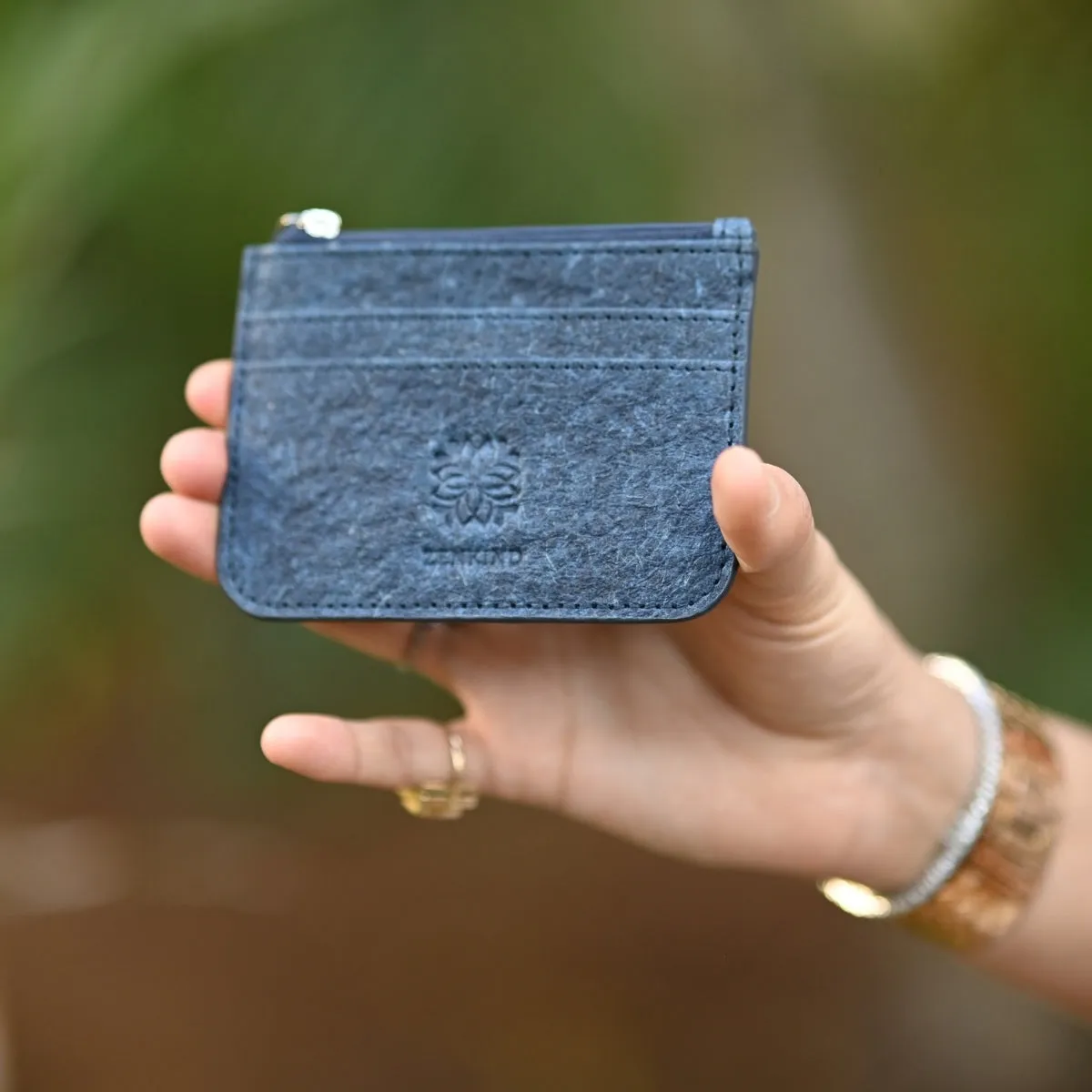 Card Wallet | 1 Cash 2 Card Holders | Coconut Leather | Light Weight | Unisex