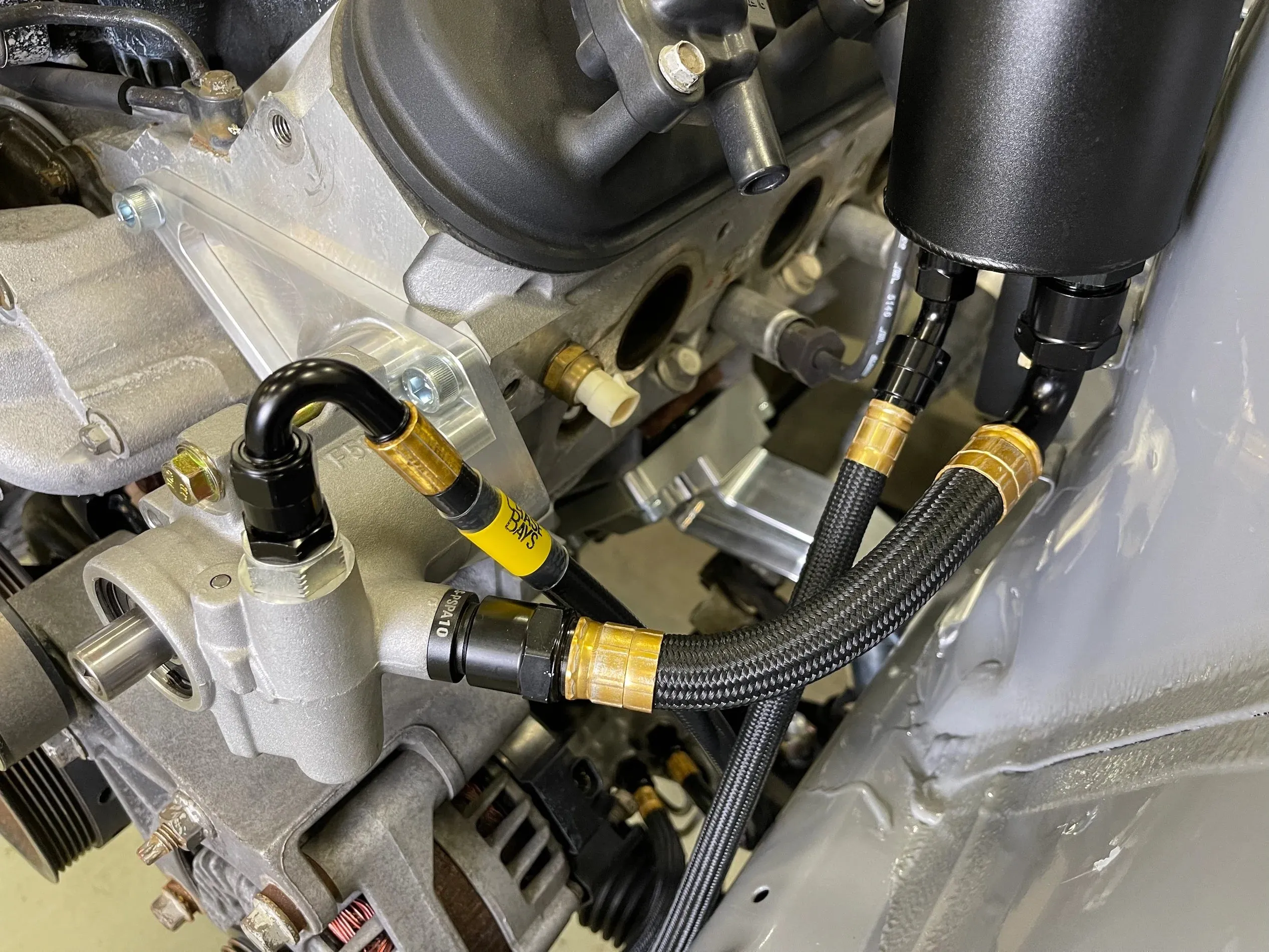 Chase Bays Power Steering Kit BMW E46 w/ GM LS1 / LS2 / LS3 / LS6 (98-06) w/ or w/o Fluid Cooler