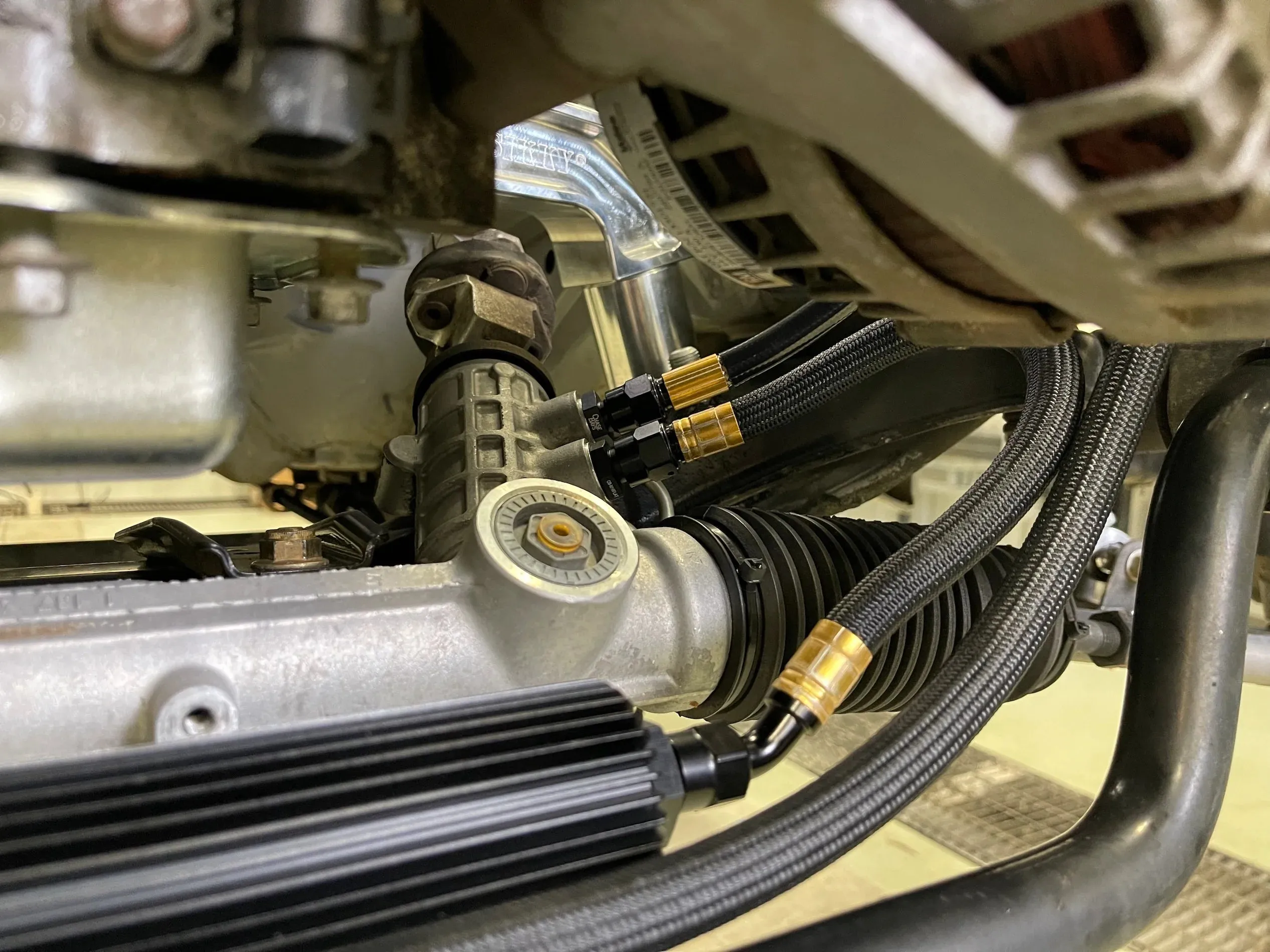 Chase Bays Power Steering Kit BMW E46 w/ GM LS1 / LS2 / LS3 / LS6 (98-06) w/ or w/o Fluid Cooler
