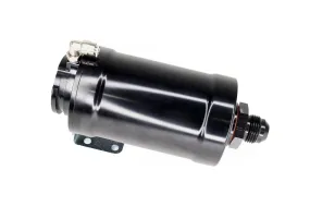 Coolant Expansion Tank / Remote Fill Billet Black Anodized w/ Mount