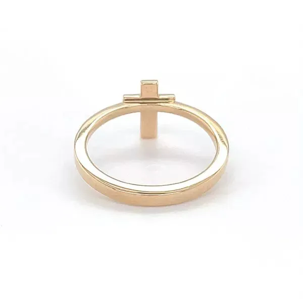 CROSS DIAMOND RING