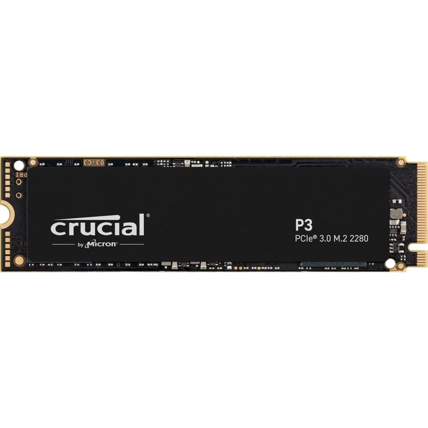 Crucial P3 1TB M.2 PCIe Gen3 NVMe Internal SSD - Up to 3500MB/s - CT1000P3SSD801 (Acronis Edition)