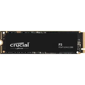 Crucial P3 500GB M.2 PCIe Gen3 NVMe Internal SSD - Up to 3500MB/s - CT500P3SSD8