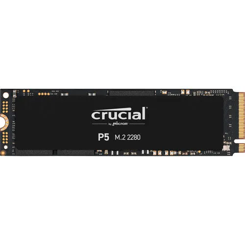 Crucial P5 M.2 Internal 2TB Solid State Drive, 3D NAND NVMe PCIe SSD - CT2000P5SSD8