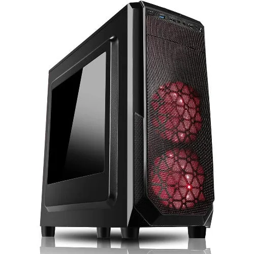 Custom Gaming PC, AMD Ryzen 3 3.50GHz, 16GB DDR3 RAM, 240GB SSD   1TB HDD, GTX 1050 Ti