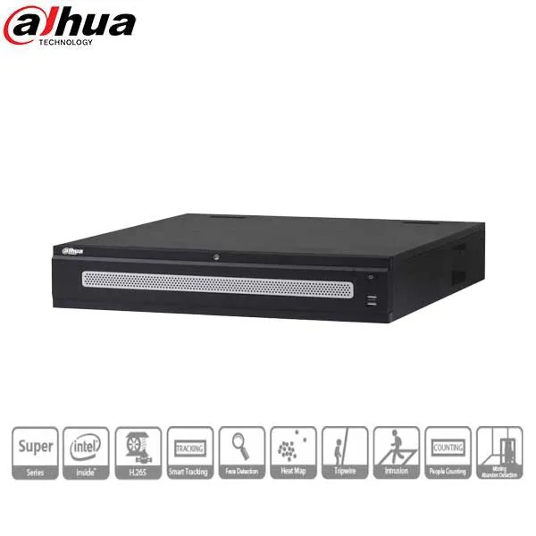 Dahua / 128 Channel / 12MP / NVR / 8 SATA / No HDD / NVR6A08-128-4KS2