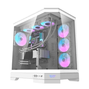 DARKFLASH Casing DQX90 GAMING FULL WHITE
