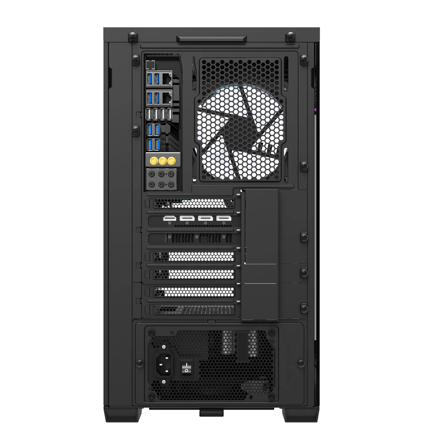darkFlash DLX4000 Glass Black 黑色 E-ATX Case 不含風扇 (CA-DLX40GB)