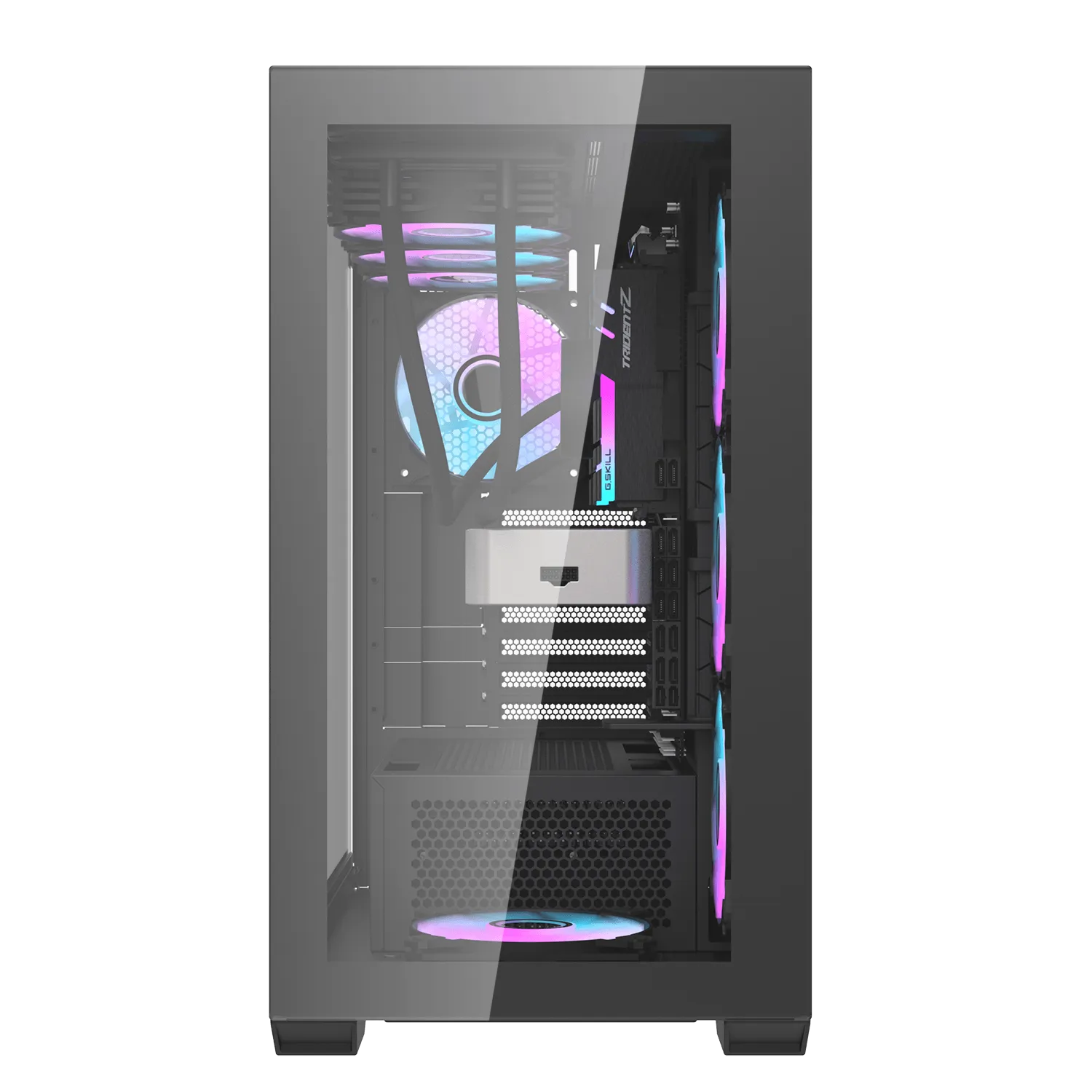 darkFlash DLX4000 Glass Black 黑色 E-ATX Case 不含風扇 (CA-DLX40GB)