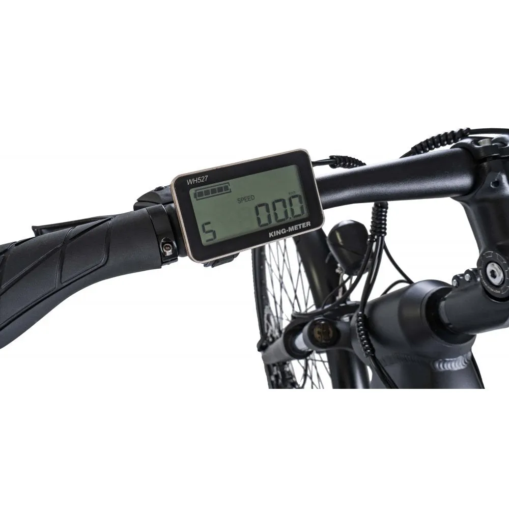 Dawes Spire Low Step 1.0 Electric Hybrid Bike, Small Black