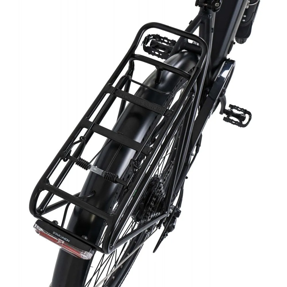 Dawes Spire Low Step 1.0 Electric Hybrid Bike, Small Black