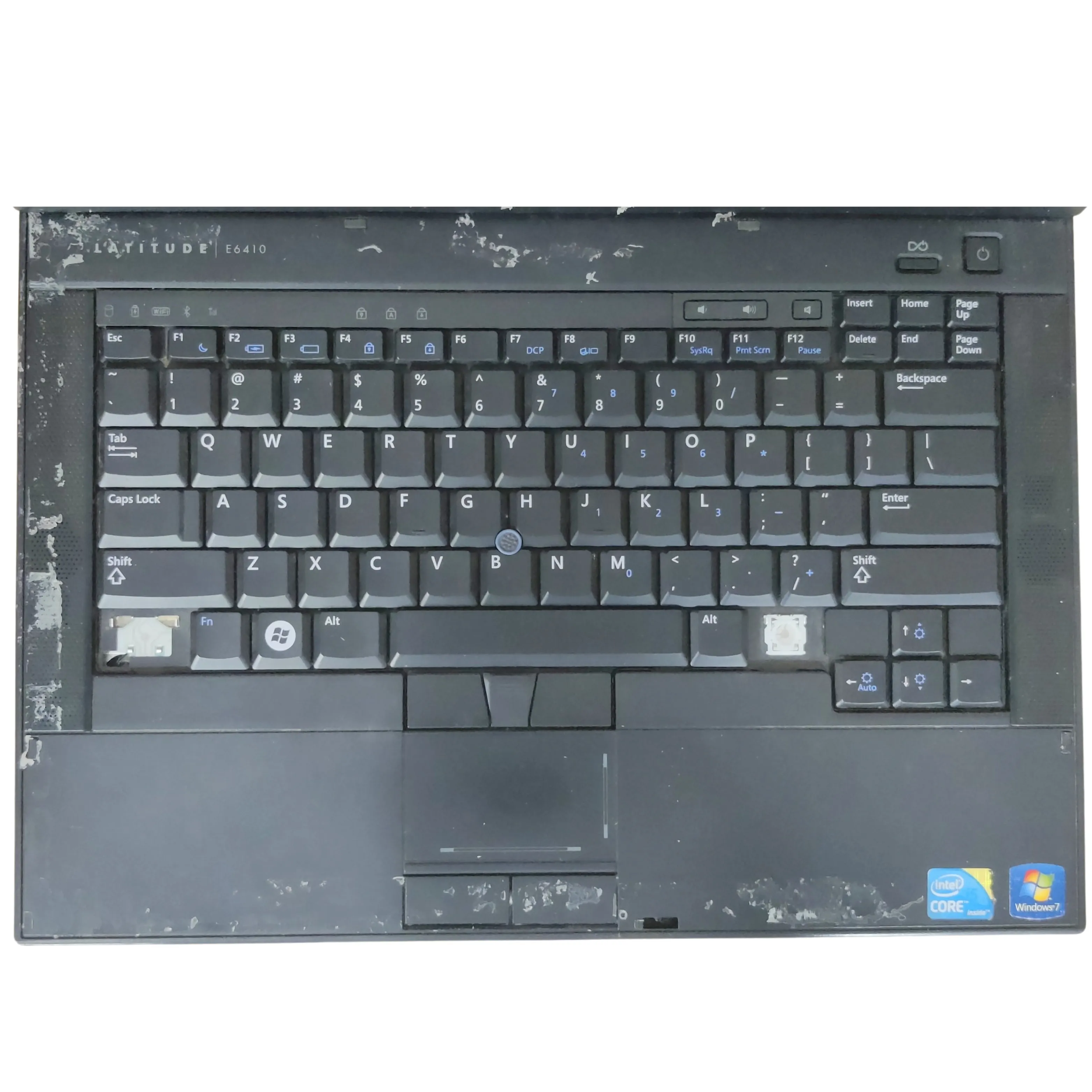 Dead Dell Latitude E6410 14" 256GB HDD 2GB RAM Silver Laptop