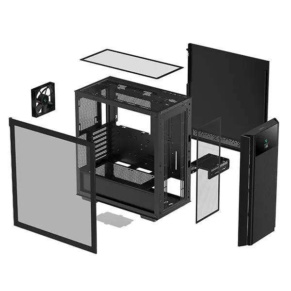 DeepCool CH510 Mesh Digital ATX Mid-Tower Case With Built-in Digital Display