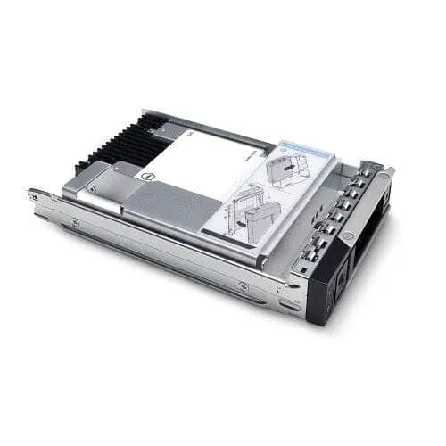Dell 960 Gb Ssd Sata Mixed Use 6 Gbps 512 E 2.5 In With 3.5 In Hyb Carr Cus Kit