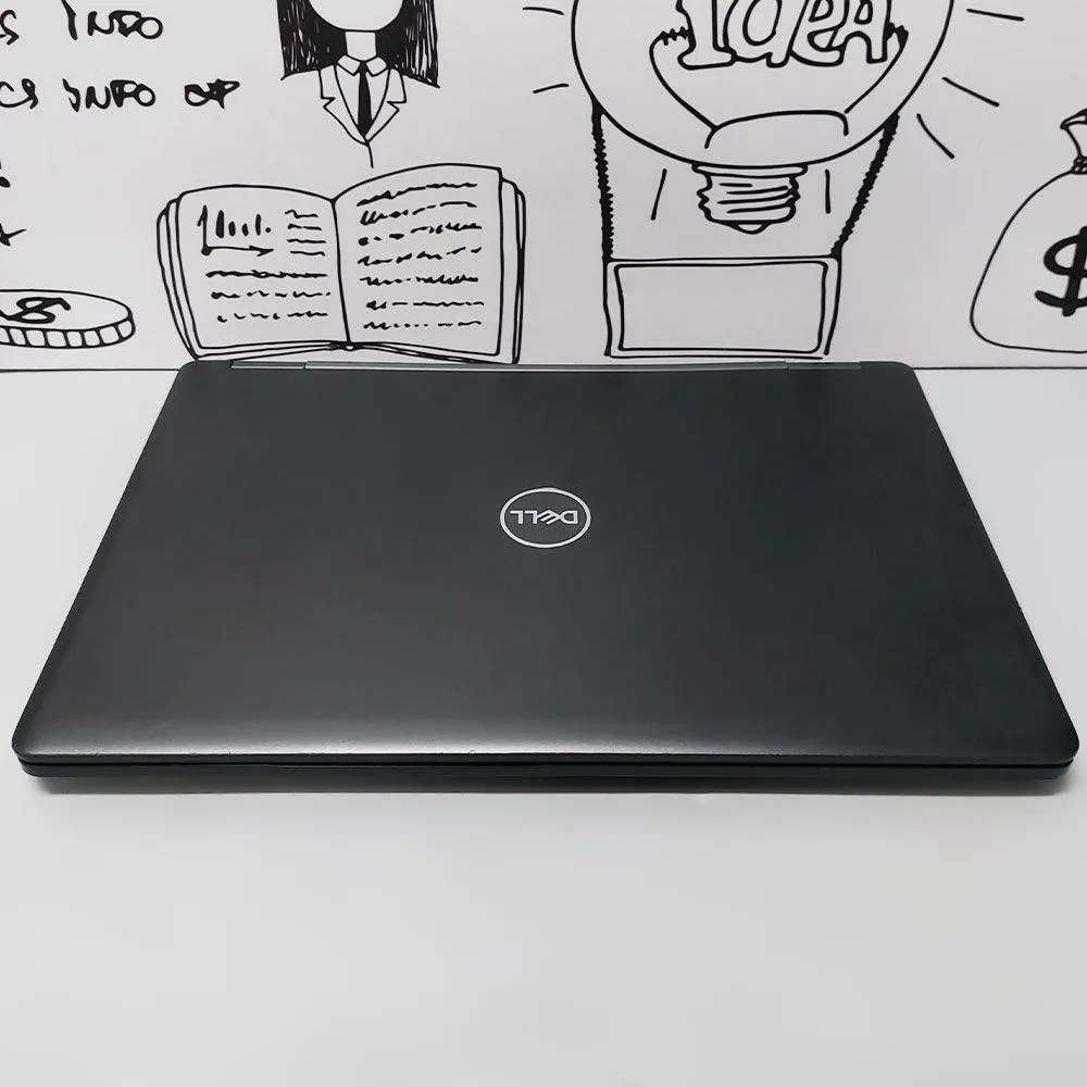 Dell Latitude 5580 Laptop (Intel Core i5-7300U - 8GB DDR4 - SSD 256GB - Intel HD Graphics - 15.6 Inch HD - Cam) Original Used