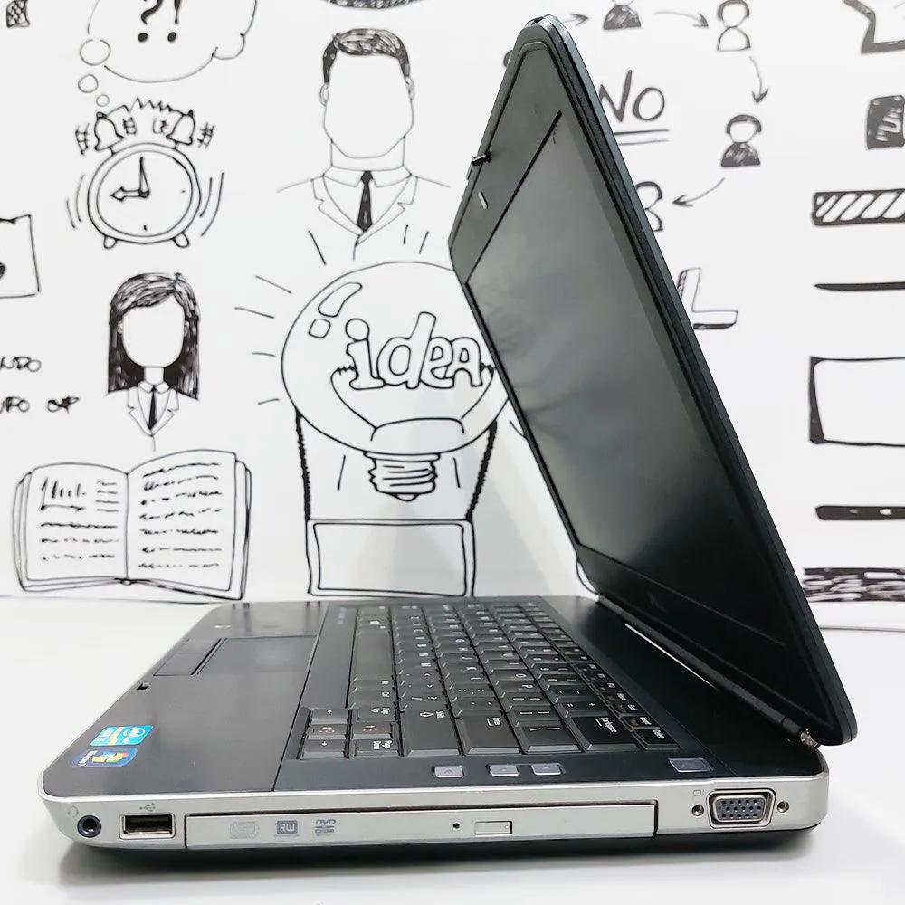 Dell Latitude E5430 Laptop (Intel Core i5-3210M - 4GB DDR3 - HDD 500GB - Intel HD Graphics - 14.0 Inch HD - Cam - DVD RW) Original Used