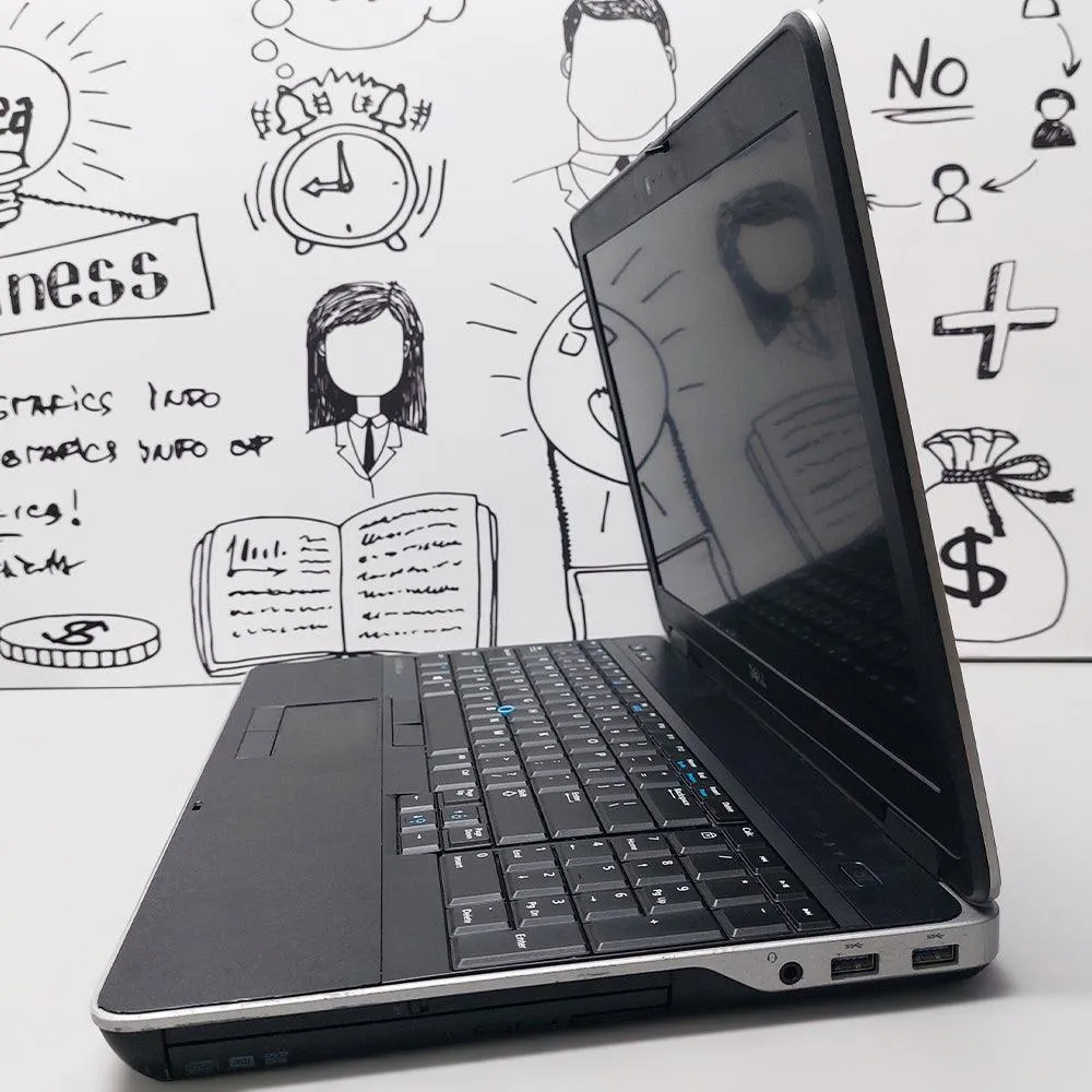 Dell Latitude E6540 Laptop (Intel Core i7-4800MQ - 8GB DDR3 - HDD 500GB - AMD Radeon HD 8790M 2GB - 15.6 Inch FHD - Cam - DVD RW) Original Used