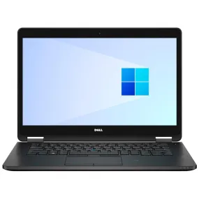 Dell Latitude E7470 Laptop (Intel Core i7-6600U - 8GB DDR4 - SSD 256GB - Intel HD Graphics - 14.0 Inch HD - Cam) Original Used