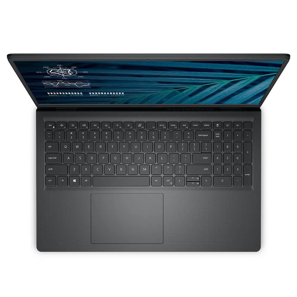 Dell Vostro 15 3510 Laptop (Intel Core i3-1115G4 - 4GB Ram - HDD 1TB - Intel UHD Graphics - 15.6 Inch HD - Ubuntu) - Carbon Black
