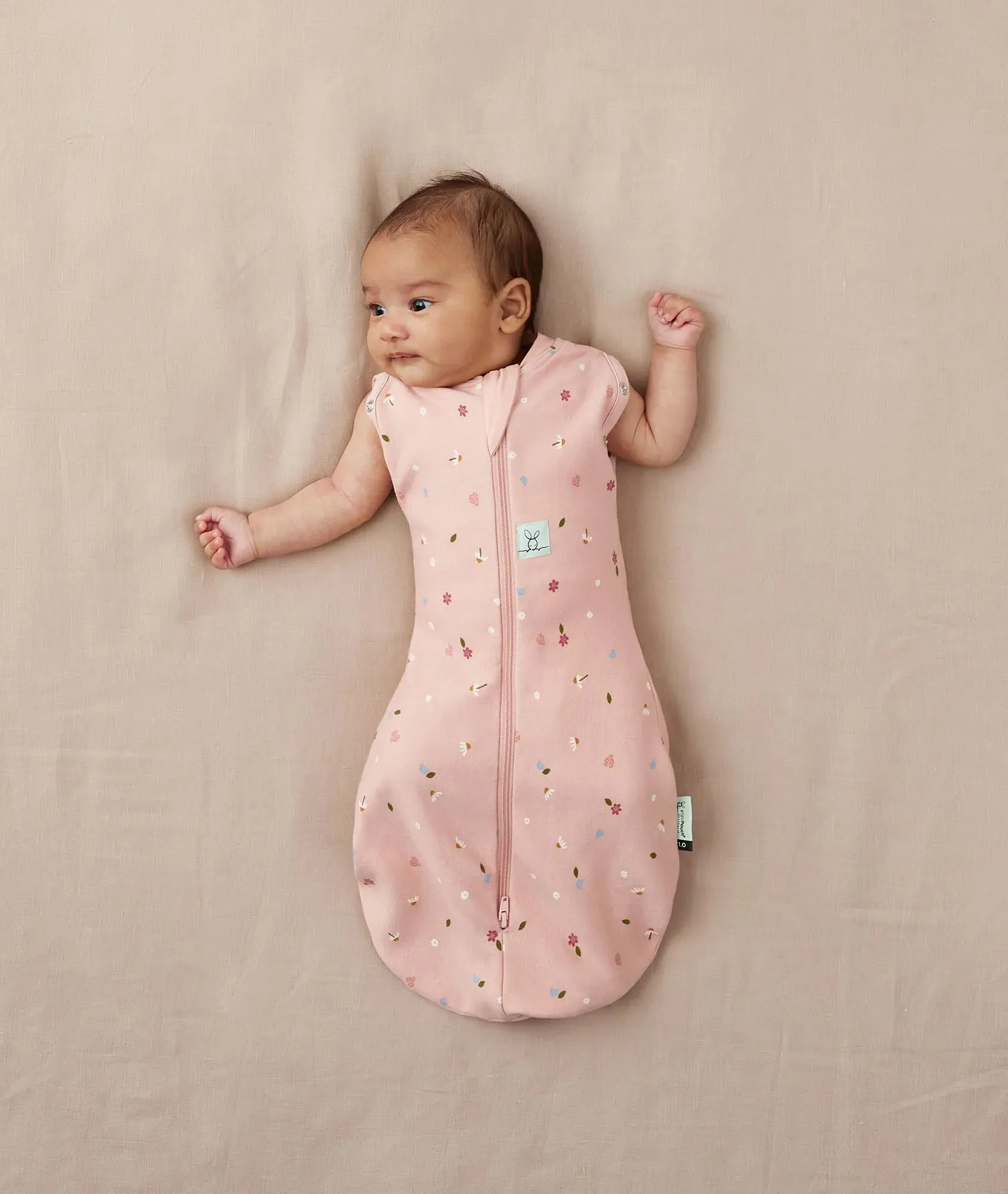 ErgoPouch Cocoon Swaddle Sack 0.2 TOG, Daisies
