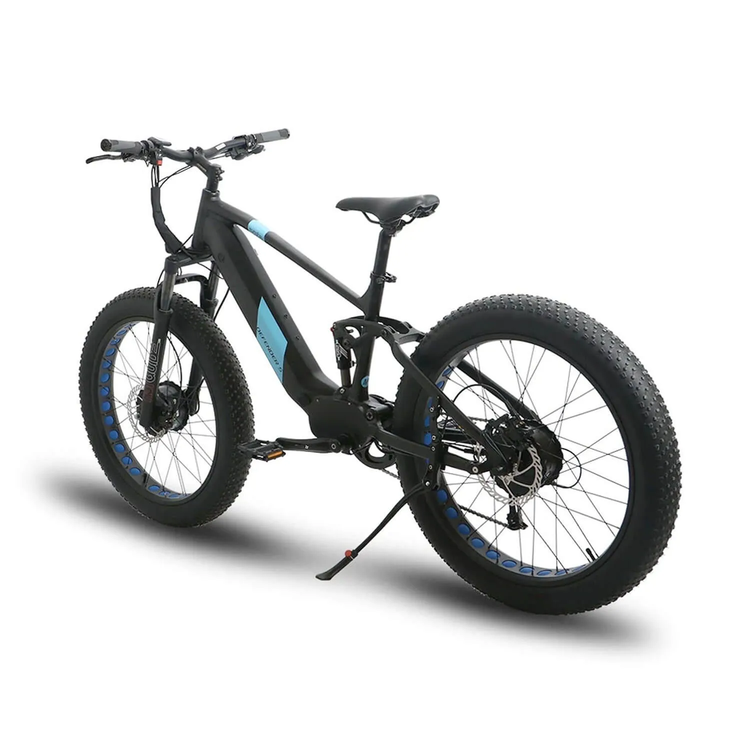 Eunorau Defender S All-Wheel Mid Drive Mountain Electric Bike
