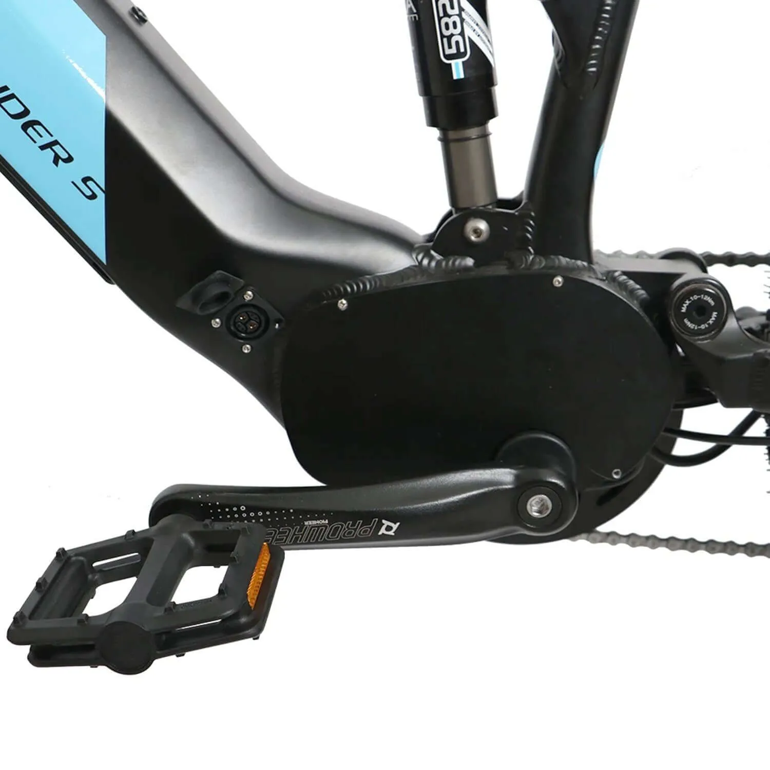 Eunorau Defender S All-Wheel Mid Drive Mountain Electric Bike