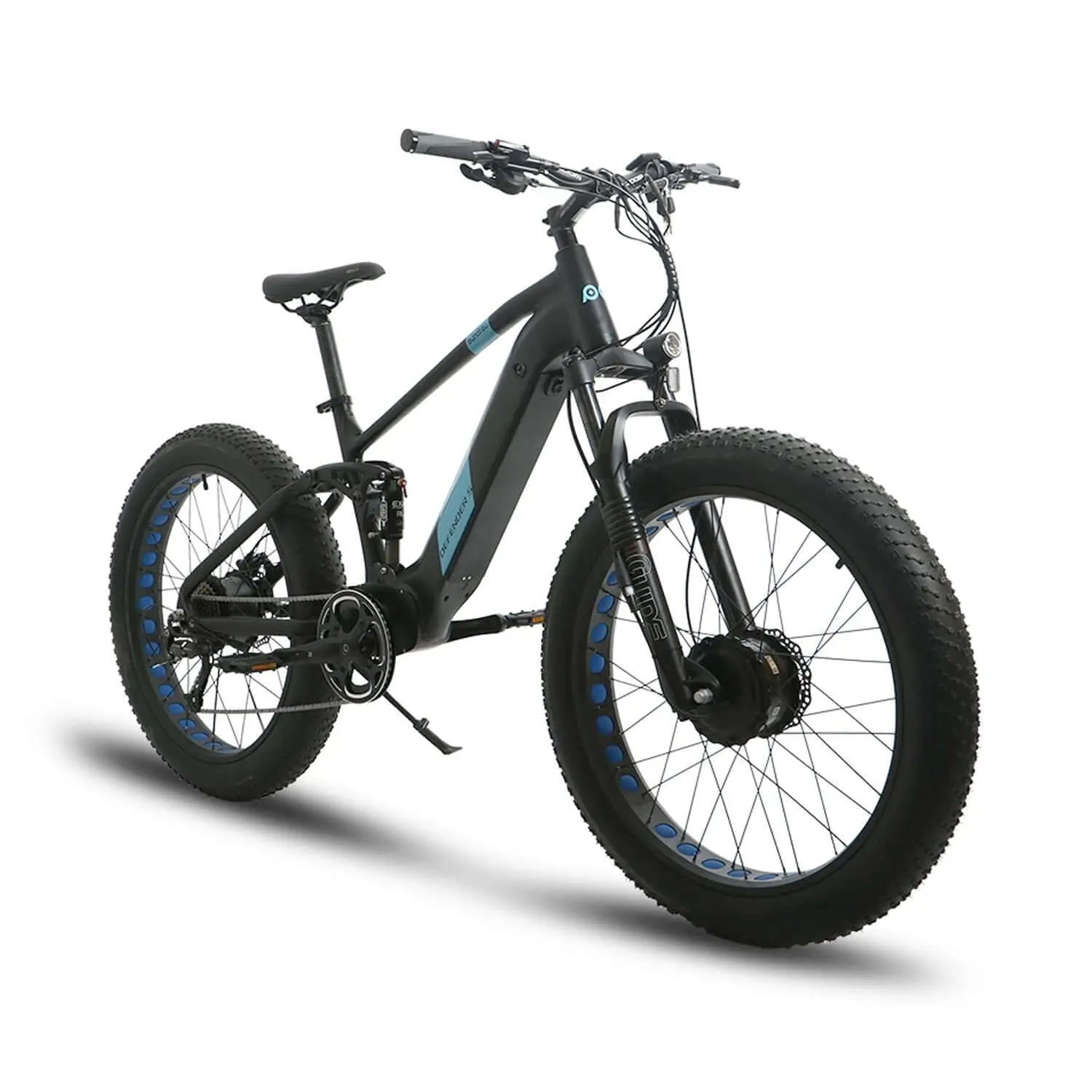 Eunorau Defender S All-Wheel Mid Drive Mountain Electric Bike