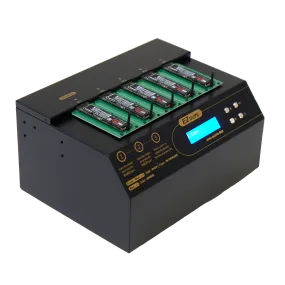 EZ Dupe 1 to 4 NVMe Cyclone 600 - M.2 PCIe NVMe / M2 SATA Internal SSD Duplicator & Sanitizer 36GB/Min