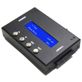 EZ Dupe HDmini 1 to 1 Hard Drive Duplicator - 2.5" & 3.5" SATA HDD / SSD Cloner (DM-HS0-2H1B)