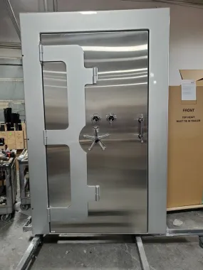 Fort Knox Executive 8248 Outswing Vault Door in Stainless Steel with Crane Hinge