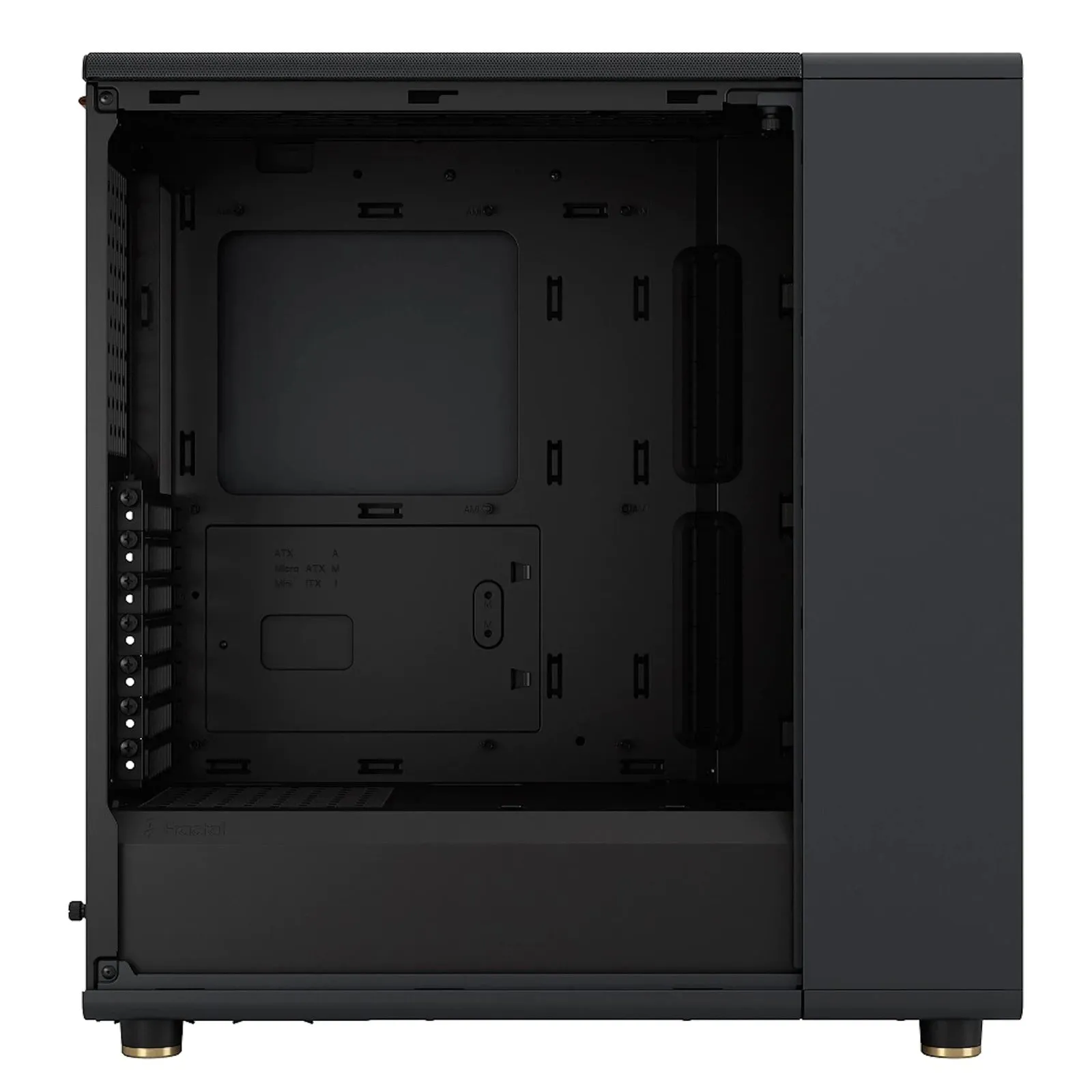 Fractal Design North Charcoal Black TG Dark ATX Case