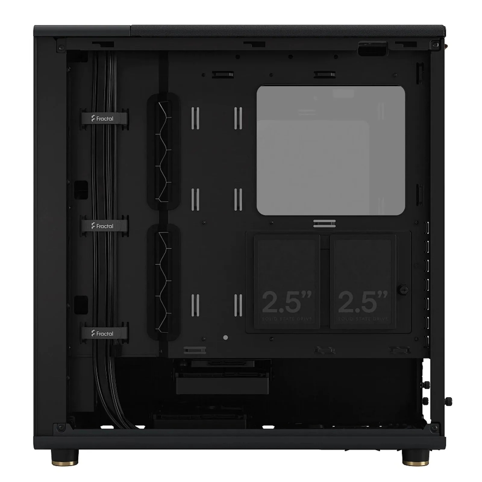 Fractal Design North Charcoal Black TG Dark ATX Case
