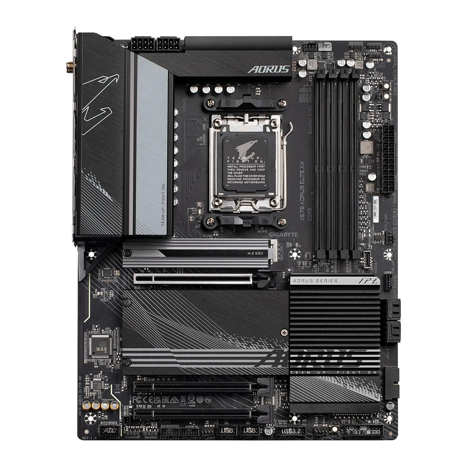 Gigabyte X670 AORUS ELITE AX ATX AM5 Motherboard